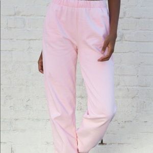 Rosa Brandy Melville Sweatpants
